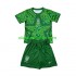 Camisola Brasil Guarda-redes Criança Equipamento Segundo Copa do Mundo 2026 Manga Curta